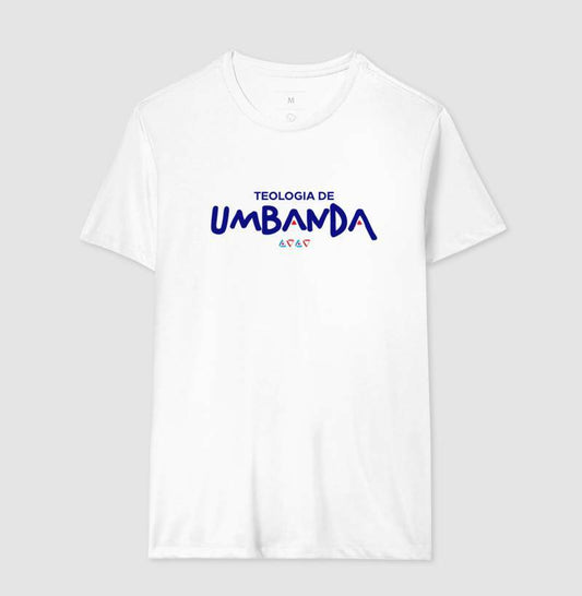 Camiseta Nova Teologia de Umbanda - Versão Azul