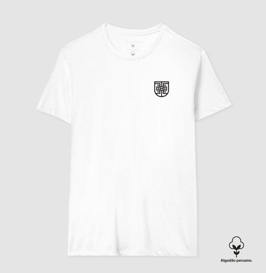 Camiseta Brasão Uead - Preta - Algodão Pima